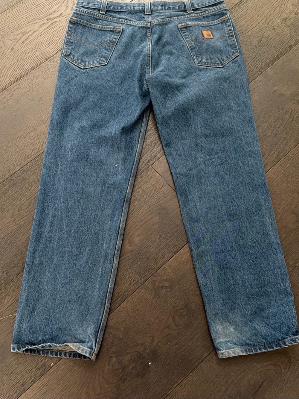 Carhartt Men's Relaxed Fit Denim Jeans in Blue
